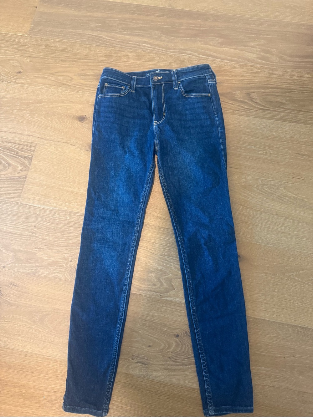 Hollister Dark Blue Skinny Jeans - Stretch Slim Fit